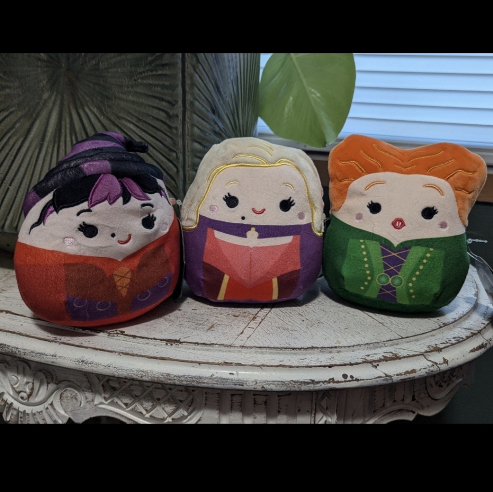 5" hocus pocus witches SET